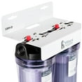 thumbnail image 2 of Whole House 2 Stage Water Filtration System Gen2, with Extra Filter Set, Reduces Sediment, Rust, Chlorine, Bad Taste & Odor, 3/4 Inch Ports, 2 of 4