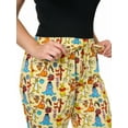 thumbnail image 4 of Women's Plus Size Disney Winnie The Pooh Eeyore Pajama Pants Loungewear Yellow, 4 of 6