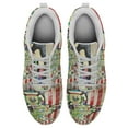 thumbnail image 2 of West Virginia State Shoes for Men Women Running Shoes Lightweight Walking Sneakers Mesh Athletic Sport Shoes White Size 4.5, 2 of 5