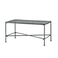 thumbnail image 2 of Alexander Outdoor Iron Coffee Table, Black, 2 of 9