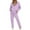 Light Purple, variant on Letdown Women's 2 Piece Sweatsuit Sets Zip Up Crop Hooded Tops and Cinch Bottom Pants Casual Striped Tracksuit Jogger Loungewear Set (Beige, M)
