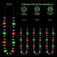 thumbnail image 3 of Accesorios para collares EOBOH Christmas Light Up, 8 piezas, 3 modos, 3 of 6
