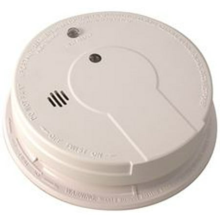 SENTINEL HARD-WIRED SMOKE DETECTOR WITH 9-VOLT BATTERY BACKUP, 120 VOLTS