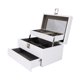 thumbnail image 1 of Cajas de joyería Caja de almacenamiento Organizador de joyas grande Bandeja de joyería para niñas Vitrina Estuche de almacenamiento de viaje, 1 of 9