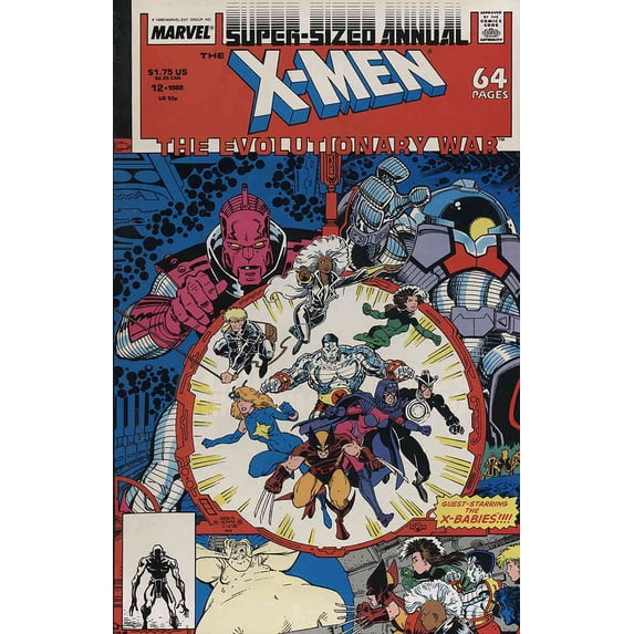 Uncanny X-Men, The Annual #12 VF ; Marvel Comic Book