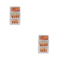 thumbnail image 1 of maskred 1 Set French Tip Press on Nails Gradient Extension Fingernails Tips Removable Fashion Wraps Full Cover DIY Manicure Kit Type 14 2g glue,24Pcs jelly 2Set, 1 of 6