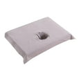 thumbnail image 1 of Sábana de de de para Spa, Cama de Salón , Paño de Gris púrpura Sunnimix Cubierta de sábana de salón, 1 of 7