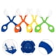 thumbnail image 4 of FELTECHELECTR 4 juegos de cucharas de plástico prácticas, recogedor, tijeras, pinzas y pinzas de plástico, 4 of 7