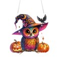 thumbnail image 1 of Rhinestone Art Window Pendants Pintura Diamantes Ornamentos Colgantes Kit Acrílico Animal Calabaza Halloween Forma Especial para Principiante, 1 of 9