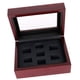 thumbnail image 5 of De Caja De Rojo Caja De Pendiente De Joyería Píldora Titular 7 agujeros, 5 of 9
