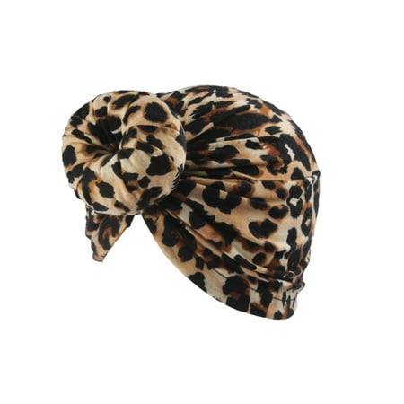 

Baby Solid Hat Cap Beanie Leopard Print Headband Hair Headwear Winter Baby Hats