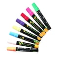 thumbnail image 4 of 8pcs Liquid Chalk Erasable Fluorescent Painting Pen Marker Pen Whiteboard LED Chalkboard School Colorful Art Painting Highlighter, 4 of 9