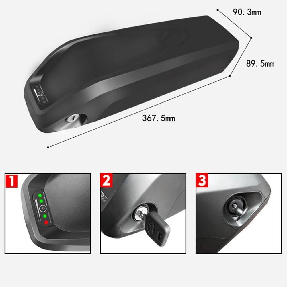 Gerich Electric Bicycle E-bike 48V Large Capacity li-lon Battery Box Case for HaiLong