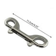 thumbnail image 4 of Double Ended Bolt Snap Hooks Stainless Steel Double End Heavy Duty Trigger Snap, 4 of 8