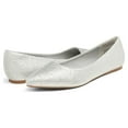 thumbnail image 4 of BURUDANI Women's Casual Pointed Toe Ballet Comfort Soft Slip On Flats Shoes, 4 of 6