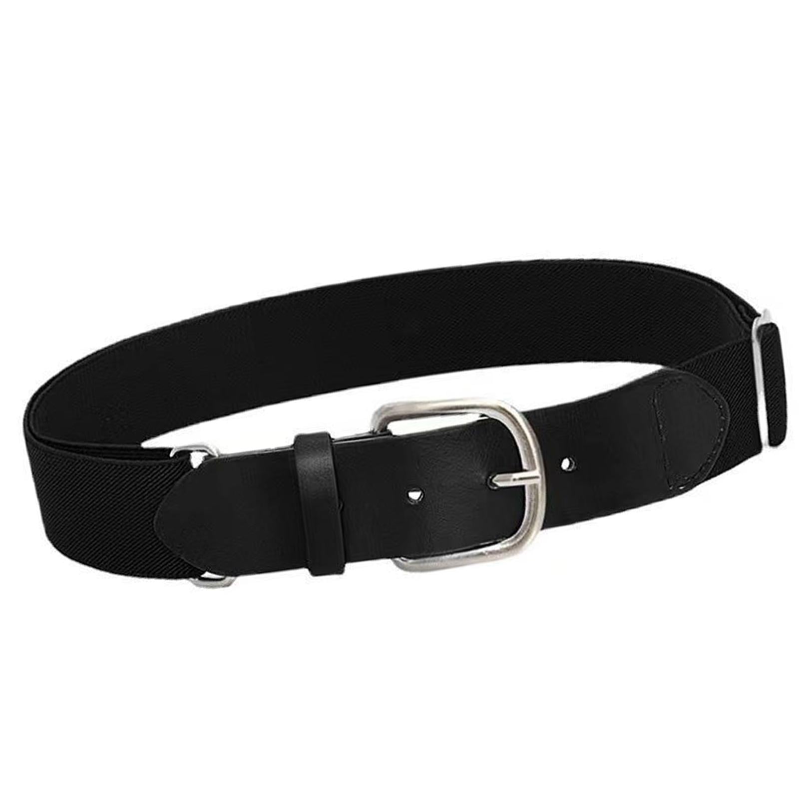 9532 Standard Baseball/softball Athletic Stretch Belt, Black PEAR SOX Baseball Softball Elastic Belt, Youth and Adult  main image 4