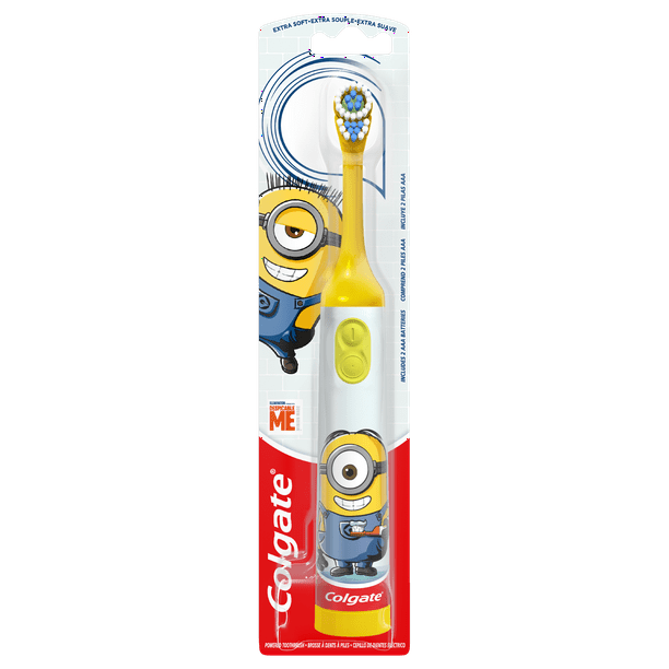 Colgate Kids Minions Battery Electric Toothbrush - Walmart.com ...