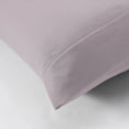thumbnail image 4 of Modern Threads 4-Piece Solid Dusty Mauve Microfiber Bed Sheet Set, Full, 4 of 13