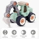 thumbnail image 3 of Excavadora de simulación de juguete, bricolaje, tuerca desmontable, modelo de vehículo de ingeniería, regalo para niños pequeños Vogacara FN000741-03B, 3 of 7