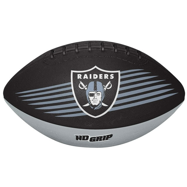 Balón de Fútbol NFL Oakland Raiders Rawlings Negro Juvenil