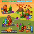 thumbnail image 4 of Juego de azulejos magnéticos Magneverse Lava Dinosaur World para niños de 1 a 12 años, 4 of 7