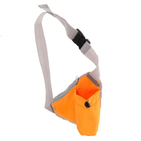 Bolsa de Pecho Macarena Multiusos Triángulo Riñonera Senderismo Ciclismo naranja