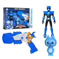 thumbnail image 1 of Multiple Mode Mini Force Transformation Sword Toys Action Figures MiniForce X Deformation Weapon Gun Toy Kids D4 Original box - W, 1 of 5