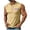 Tank Top Beige, variant on Mens Crew Neck Sleeveless Button Down Pullover Tank Top with Pocket Summer Casual Slim Fit for Dad Gifts