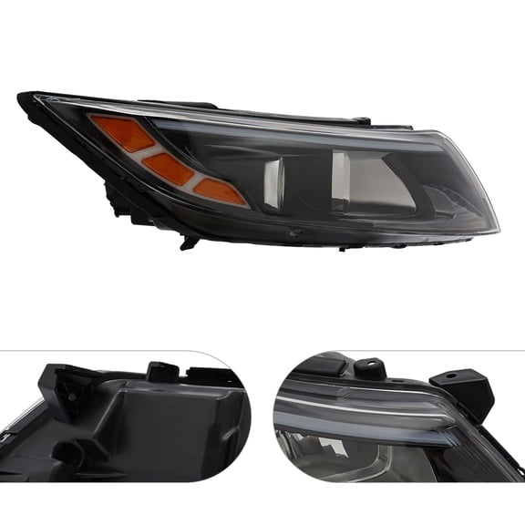 5.51lbs PC Right Headlight Right Passenger Side Headlight For 2014-2015 Kia Optima Halogen Headlight Passenger Right Side