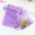 thumbnail image 4 of BESTYASH 100Pcs Drawstring Pouch Bags Durable Net Storage for Wedding Party Use, 4 of 8