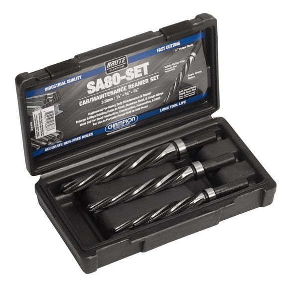 CHAMPION 3 PC CAR CAR/MAINTENANCE REAMER SA80-SET