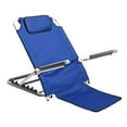 thumbnail image 2 of DOLITY Chaise de Confort Pliable avec Dossier Portable avec Coussin d'Appui-tête Chaise de Sol de Plage, 2 of 9