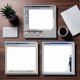 thumbnail image 2 of Nostalgic Computer Pixel Panel Sticky Notes, 3x3 Inch Vintage Self-Stick Notepads for Home Office School, 2 of 5