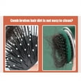 thumbnail image 4 of Cepillo de limpieza de peine Inteprter Mango antideslizante de plástico gris, 4 of 6