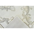 thumbnail image 4 of Glamour Hand Carved Thick Plush Pile Boho Traditional Oriental Floral Area Rug Carpet For Living Room Bedroom (Pearl Cream, 5' 2" x 7' 5"), 4 of 32