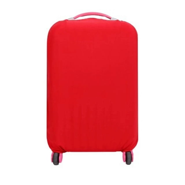 Fabric Suitcase Protector Baggage Dust Case Cover Suitable for18-32 Inch Travel Organizer red L(26-28inch)