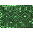 thumbnail image 1 of Ahgly Company Indoor Rectangle Oriental Emerald Green Traditional Area Rugs, 3' x 5', 1 of 4