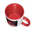 thumbnail image 3 of Bonita taza de café y té con la frase "Mamá del fútbol": tazas de cerámica para mujeres y hombres, 3 of 5