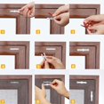 thumbnail image 3 of 24 Pcs Magnetic Strip For Window Fly Screens, Self-adhesive Magnets Set Fixing For Mesh Curtains, Door Curtains, Insect Net, 3 of 5