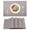 Beige Geometric, variant on EVNELE Placemats Set of 4, Woven Vinyl Placemats, Heat-Resistant Non-Slip Washable PVC Table Mats for Dining Table, Easy to Clean, Blue, 12x18 Inch