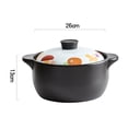 thumbnail image 2 of Home Cartoon Cute Soup Pot Can Be Dry Stew Pot High Value Ceramic Casserole Gas Stove Universal, 2 of 9