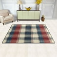 thumbnail image 3 of Multi Color Lines Soft Polyester Area Rug 60''x39'', Non Slip, Memory Foam, Water Absorbent, 3 of 7