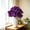 Purple, variant on Artificial Hydrangea Flowers, 5 Head Faux Silk Bush, Lifelike Layered Blooms And Greenery, Fade Resistant Floral Pick, Wedding Party Home Decor, Indoor Outdoor Vase Arrangement