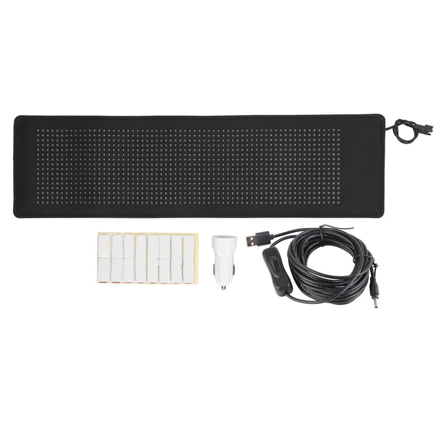 Letrero LED flexible para tienda, USB 5 V, Bluetooth, control por aplicación, texto personalizado, animación, programable, publicidad enorme y brillante.