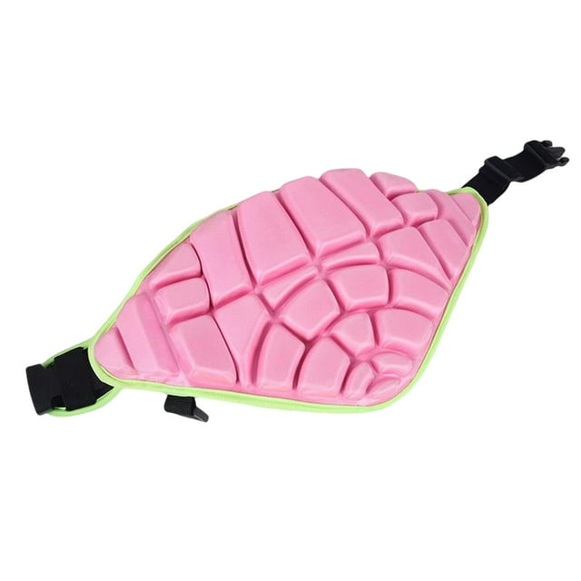 Protector de Cadera Acolchado Sunnimix 3D para Snowboard Patinaje Esquí Rosa M