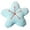 Blue, variant on Cute Cherry Blossom Throw Pillow, Petal Throw Pillow, Plush Pillow, Home Decoration Pillow