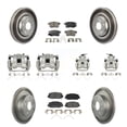 thumbnail image 1 of Transit Auto Front Rear Disc Brake Caliper Coated Rotors and Semi-Metallic Pads Kit (10Pc) for Car Honda Accord KCG-101098P, 1 of 11