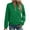 Z2-Green-lightweight jacket, variant on Wiyuqeen Fall Jackets for Women Full Zip Long Sleeve Bomber Jacket Solid Textured Windbreaker Coats Lightweight Jacket with Pocket