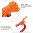 thumbnail image 4 of EeaseCA 1 Set Aluminum Alloy Tent Stake Reflective Camping Rope Camping Tent Accessory with Bag, 4 of 8