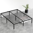 thumbnail image 3 of Ourlova 14 Inch Full Bed Frame Full Size Metal Platform Bed Frame with Storage Under Bed Sturdy Structure Easy Assembly No Box Spring Needed Noise Free Black, 3 of 8